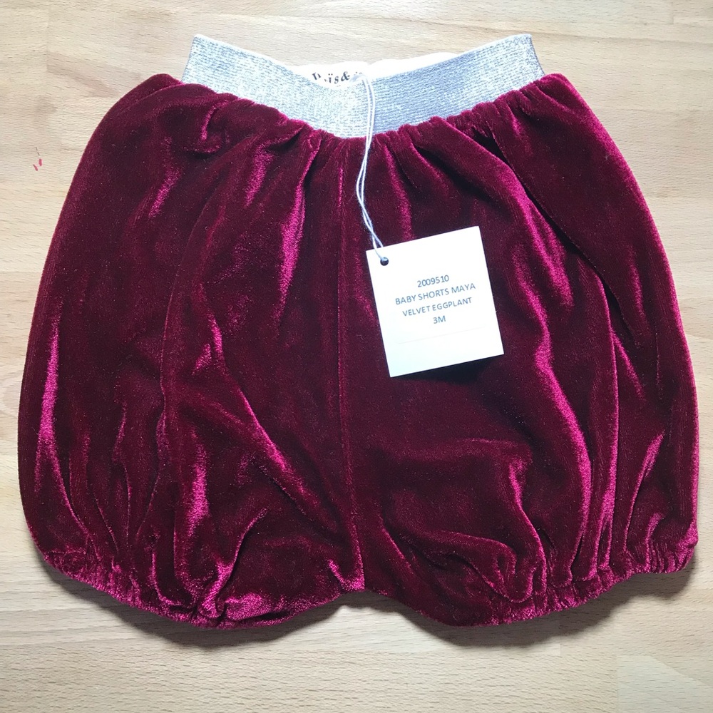Anais & I Velvet Shorts
